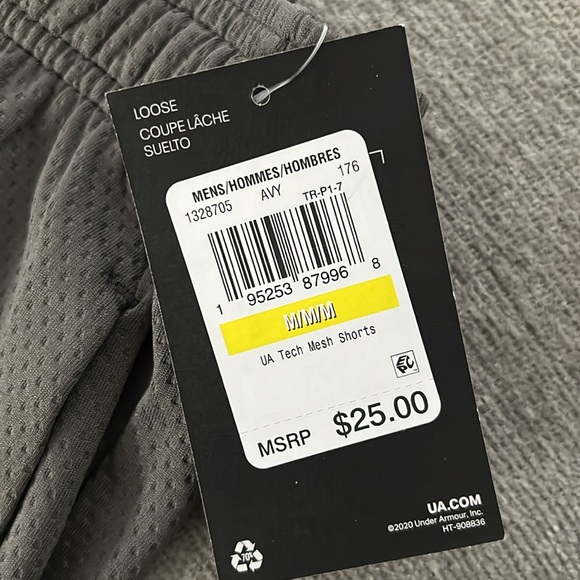 UNDERARMOUR SHORTS - Picture 2 of 2